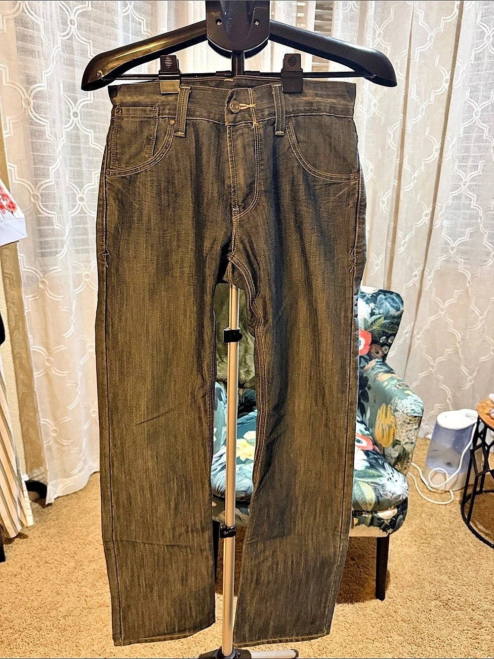 Levi's 514 Straight Leg Jeans in Grayish Blue
